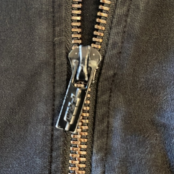 PRO STANDARD SAN DIEGO PADRES Black Zip-Up Hoodie with Embroidered Logo L - Picture 9 of 9